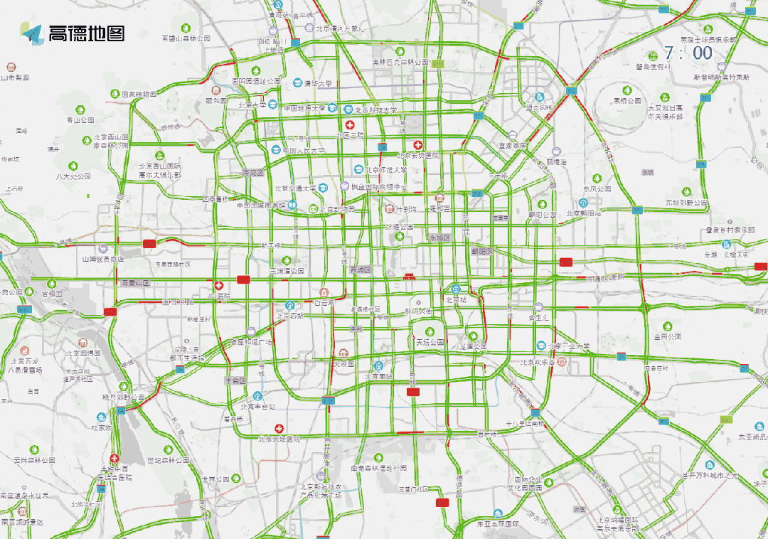 出行提示_北京大型活動(dòng)場(chǎng)館周邊交通疏導(dǎo)_開(kāi)學(xué)后早高峰交通預(yù)測(cè)