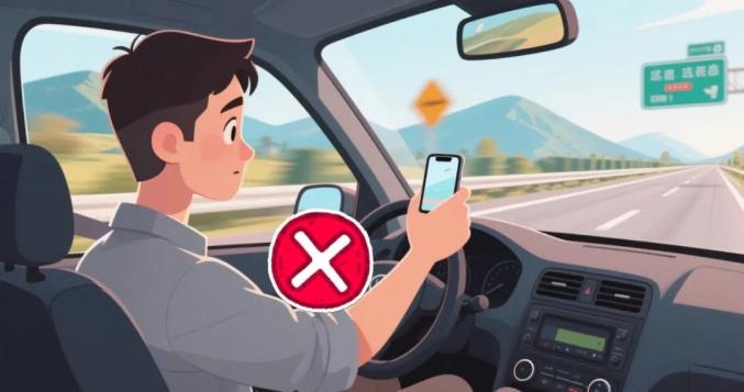 分心駕駛危害與預(yù)防_避免開(kāi)車看手機(jī)事故_出行提示