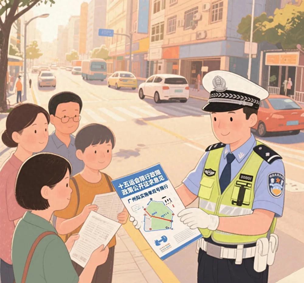 廣州十五運會限行政策_限行_單雙號限行影響分析