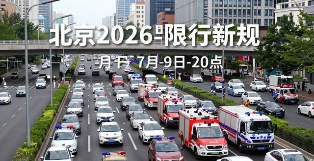 限行_北京市工作日高峰時段區(qū)域限行交通管理措施_2026年北京市車牌尾號限行規(guī)則