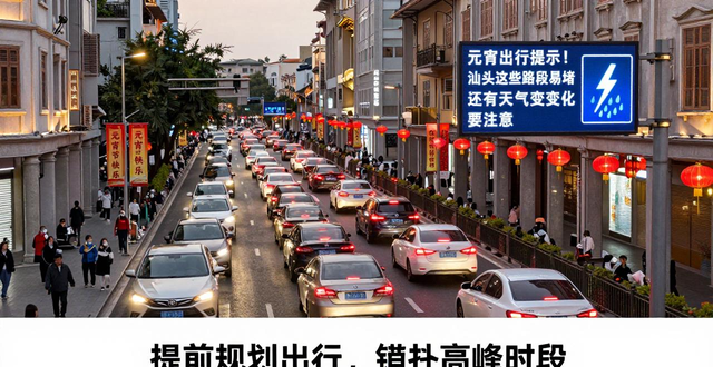 出行提示_汕頭元宵節(jié)交通出行提示_易堵路段及繞行方案