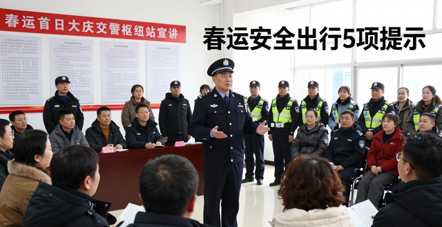 春運(yùn)交通安全宣講活動_春運(yùn)安全出行提示_出行提示