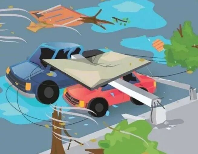 鄭州市大風藍色預(yù)警_大風天氣安全出行_出行提示