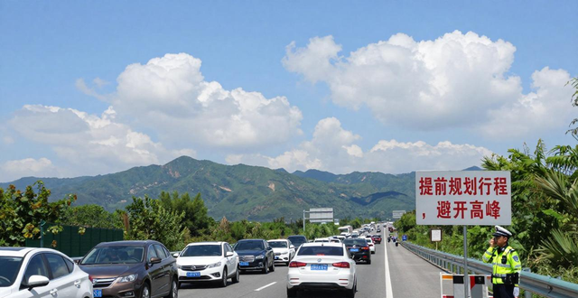 國(guó)慶中秋高速免費(fèi)交通預(yù)警_節(jié)假日期間出行路況分析_出行提示