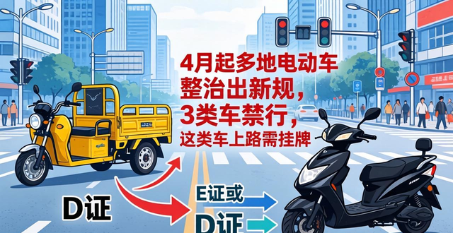 電動(dòng)車整治新政策_(dá)5類號(hào)牌合法使用_禁行